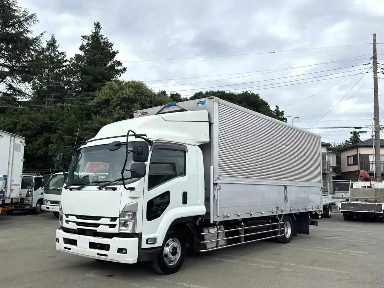 日産UD コンドル 中型/増トン ウイング パワーゲート エアサスの中古トラック画像1