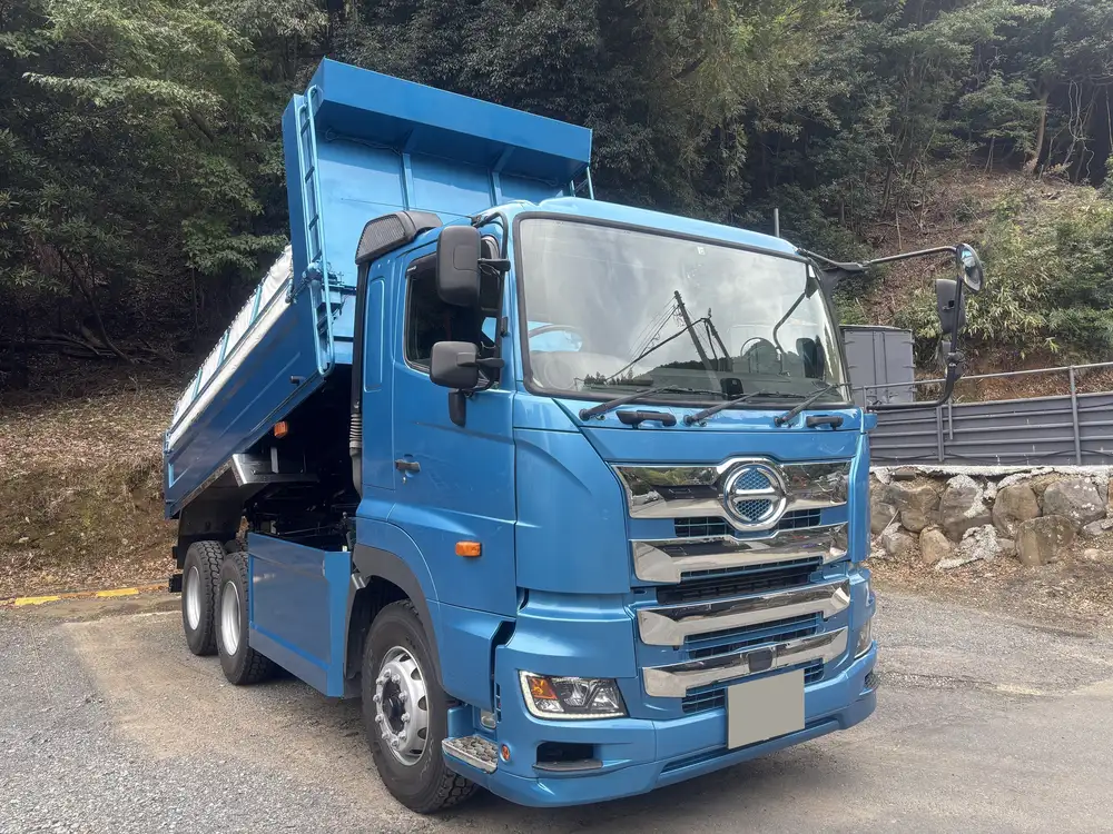 日野 プロフィア 大型 ダンプ コボレーン ベッドの中古トラック画像3
