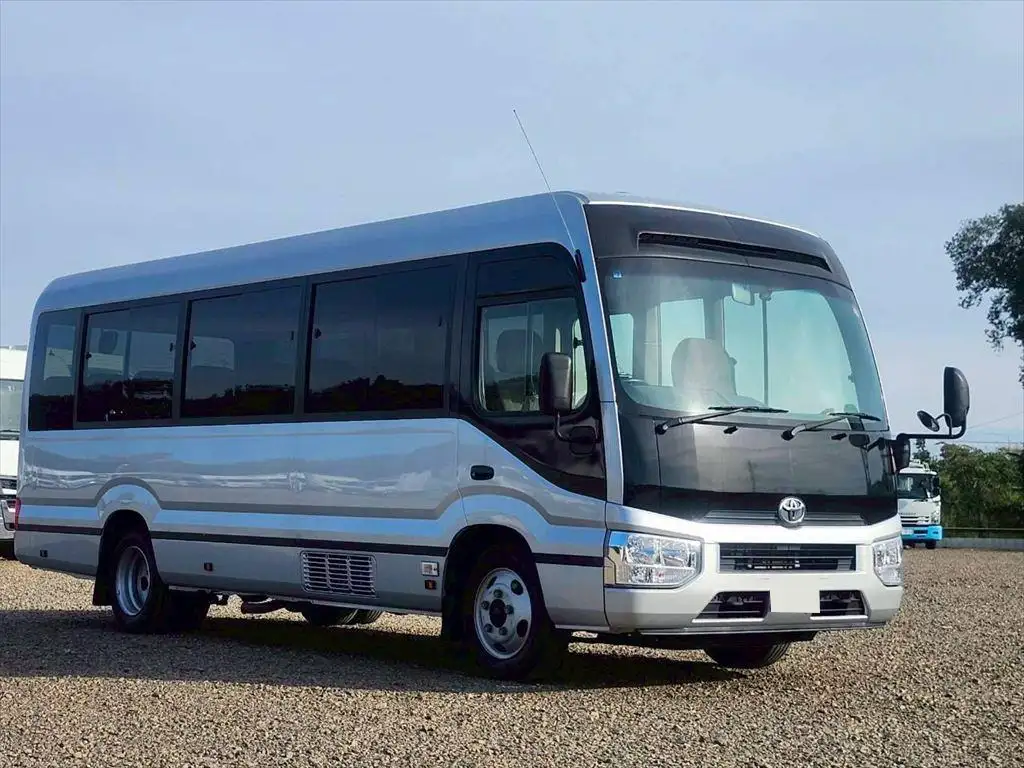 トヨタ コースター 小型 バス マイクロバス SKG-XZB70の中古トラック画像2
