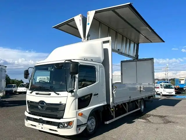 日野 レンジャー 中型/増トン ウイング エアサス ベッド の中古トラック【車両No.198509】