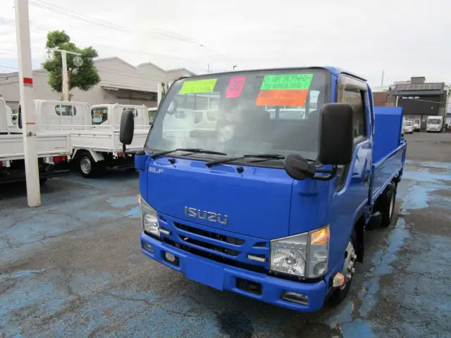 いすゞ エルフ 小型 平ボディ パワーゲート 床鉄板 の中古トラック【車両No.198521】