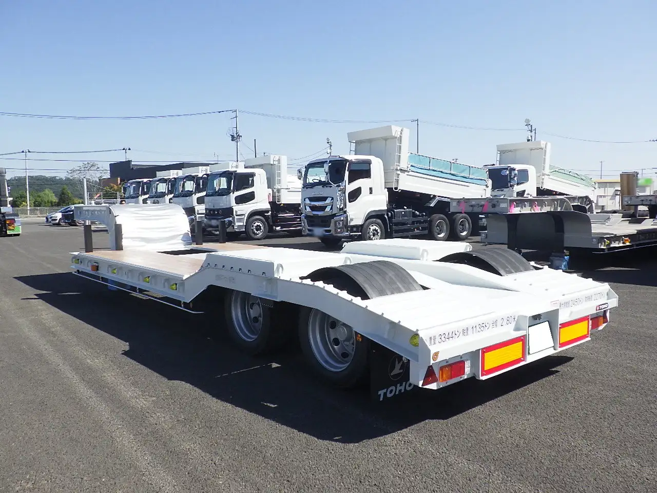 東邦 国産車その他 トレーラー/その他 トレーラー 8輪 1デフの中古トラック画像6