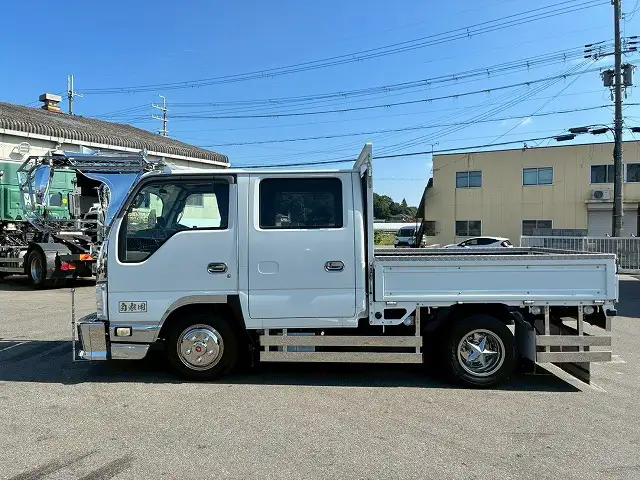 いすゞ エルフ 小型 平ボディ Wキャブ TRG-NJR85Aの中古トラック画像5