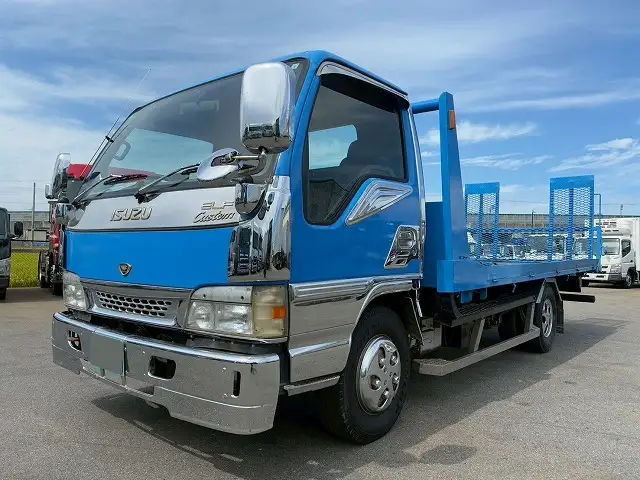 いすゞ エルフ 小型 車両重機運搬 ラジコン ウインチ の中古トラック【車両No.198292】