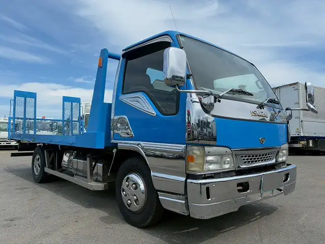 いすゞ エルフ 小型 車両重機運搬 ラジコン ウインチの中古トラック画像2