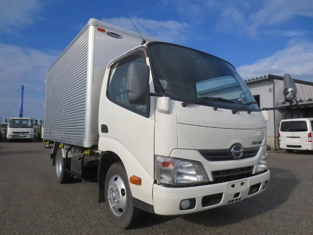 日野 デュトロ 小型 アルミバン TKG-XZU605M H27の中古トラック画像3