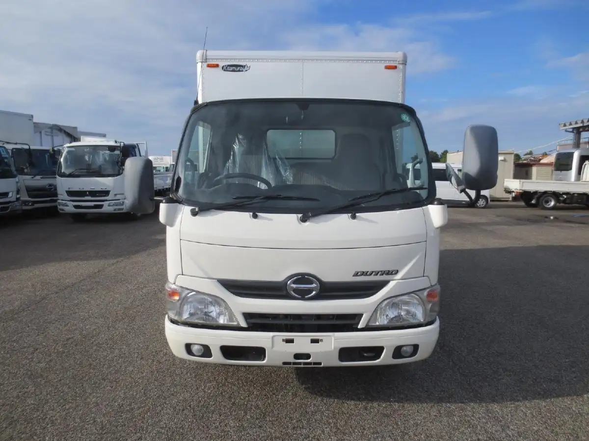 日野 デュトロ 小型 アルミバン TKG-XZU605M H27の中古トラック画像2