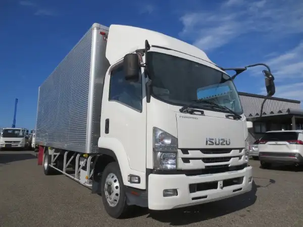 いすゞ フォワード 中型/増トン アルミバン パワーゲート TKG-FRR90S2の中古トラック画像3