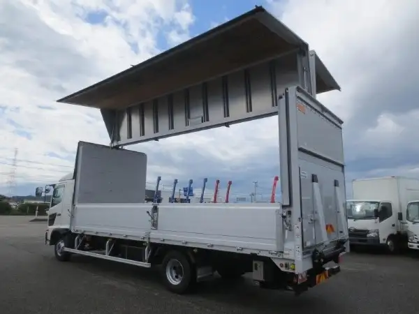 日野 レンジャー 中型/増トン ウイング パワーゲート ベッドの中古トラック画像11