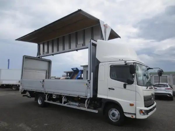 日野 レンジャー 中型/増トン ウイング パワーゲート ベッドの中古トラック画像5