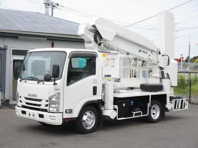 いすゞ エルフ 小型 高所・建柱車 高所作業車 2PG-NPR88YN の中古トラック【車両No.198542】