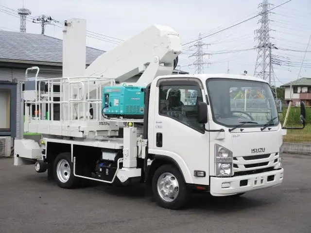 いすゞ エルフ 小型 高所・建柱車 高所作業車 2PG-NPR88YNの中古トラック画像3
