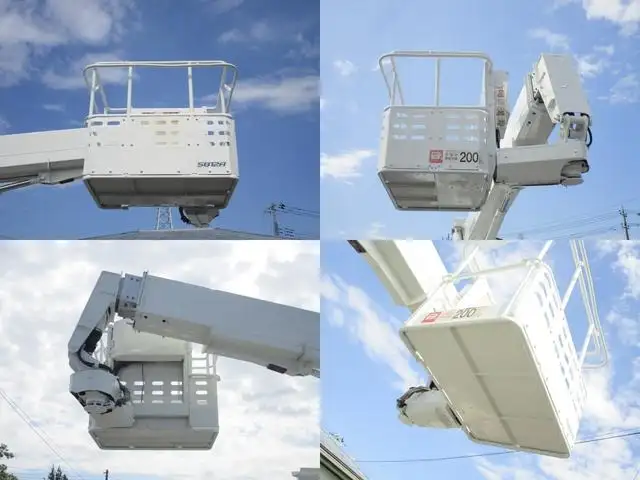 日野 デュトロ 小型 高所・建柱車 高所作業車 TKG-XZU600Eの中古トラック画像9