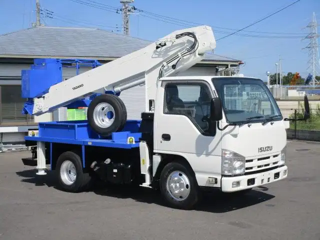 いすゞ エルフ 小型 高所・建柱車 高所作業車 TKG-NKR85ANの中古トラック画像3
