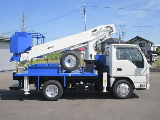 いすゞ エルフ 小型 高所・建柱車 高所作業車 TKG-NKR85ANの中古トラック画像4