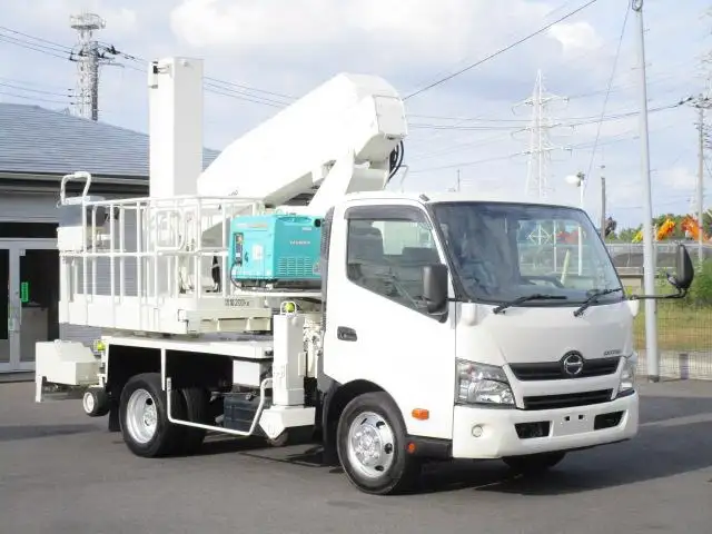 日野 デュトロ 小型 高所・建柱車 高所作業車 TKG-XZU700Xの中古トラック画像3