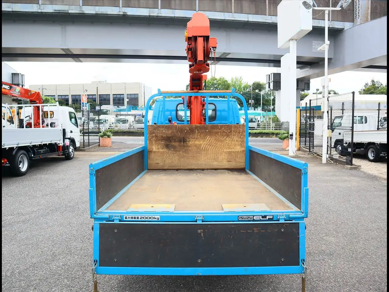 いすゞ エルフ 小型 クレーン付 3段 フックインの中古トラック画像6