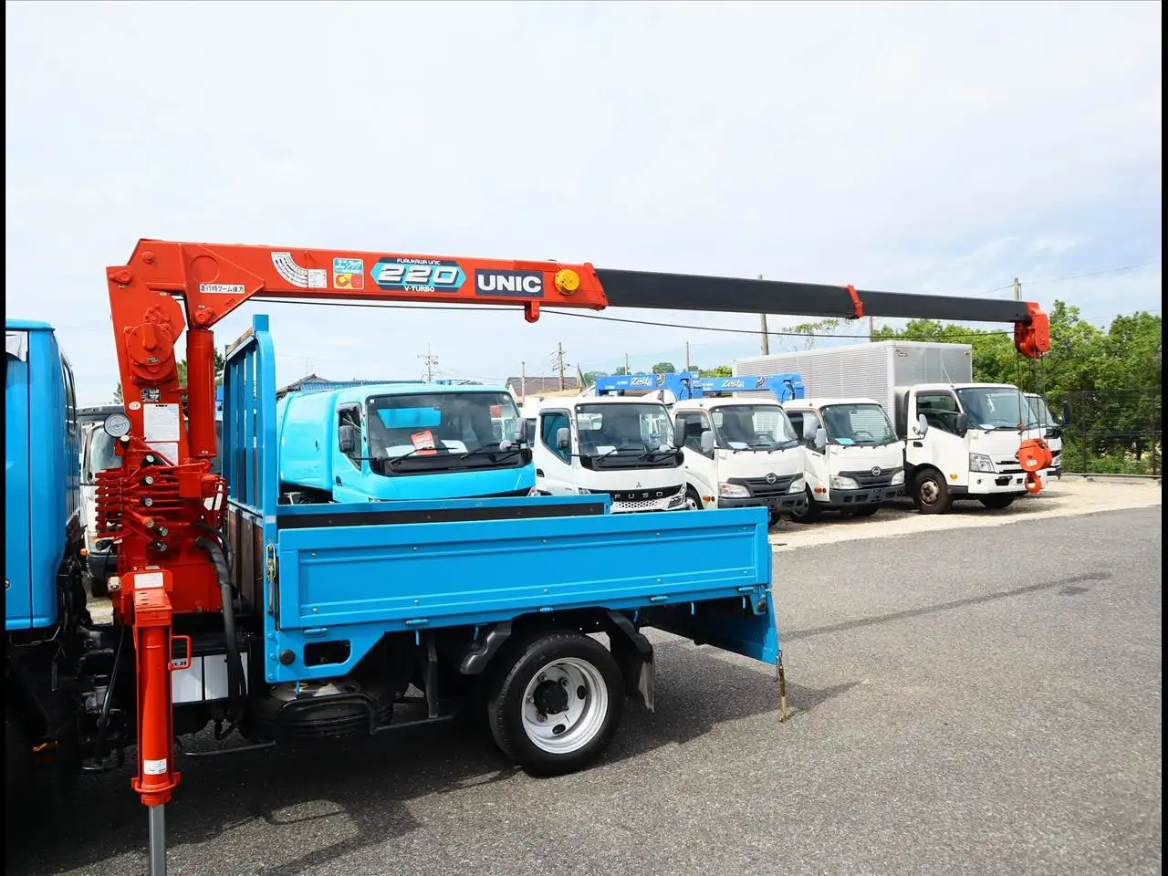 いすゞ エルフ 小型 クレーン付 3段 フックインの中古トラック画像5