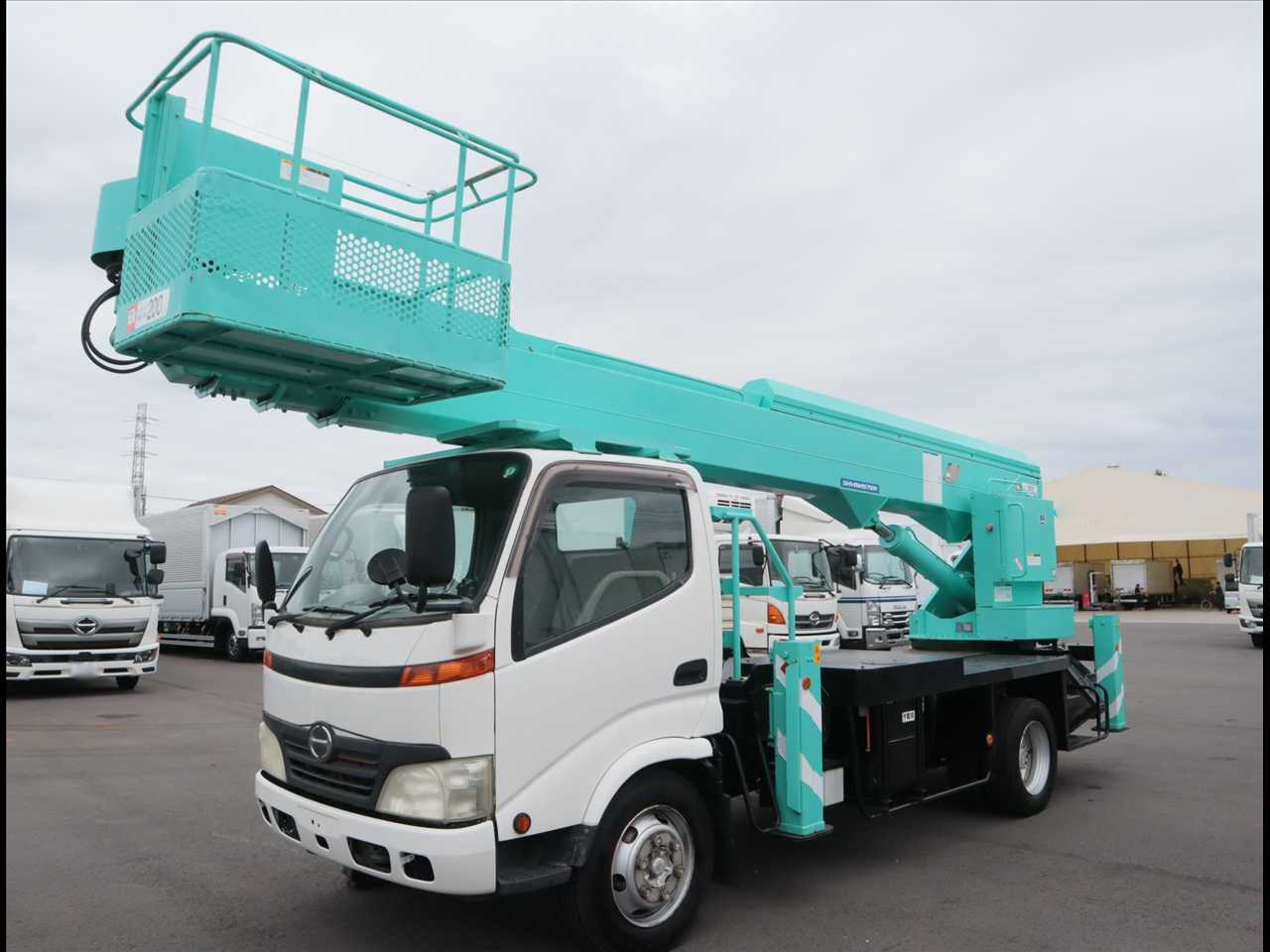 日野 デュトロ 小型 高所・建柱車 高所作業車