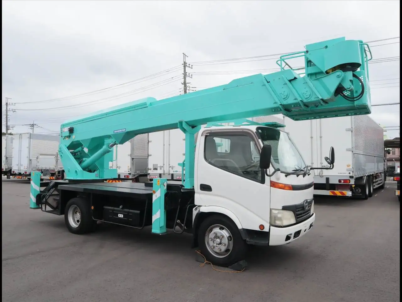 日野 デュトロ 小型 高所・建柱車 高所作業車 BDG-XZU344Mの中古トラック画像2