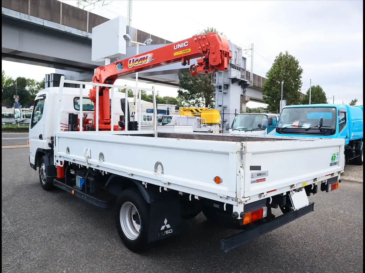 三菱 キャンター 小型 クレーン付 4段 ラジコンの中古トラック画像4