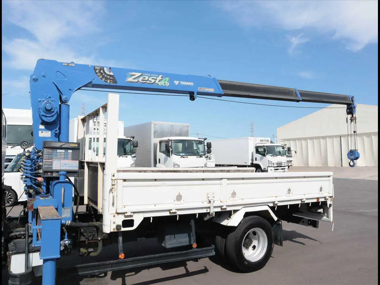 日野 デュトロ 小型 クレーン付 3段 フックインの中古トラック画像5