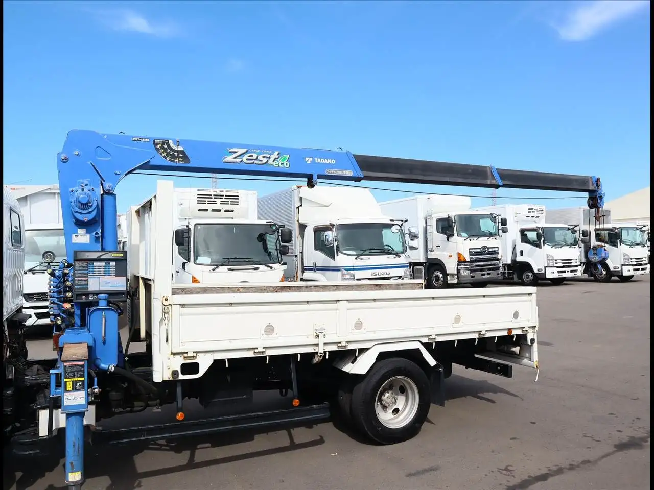 日野 デュトロ 小型 クレーン付 3段 フックインの中古トラック画像5