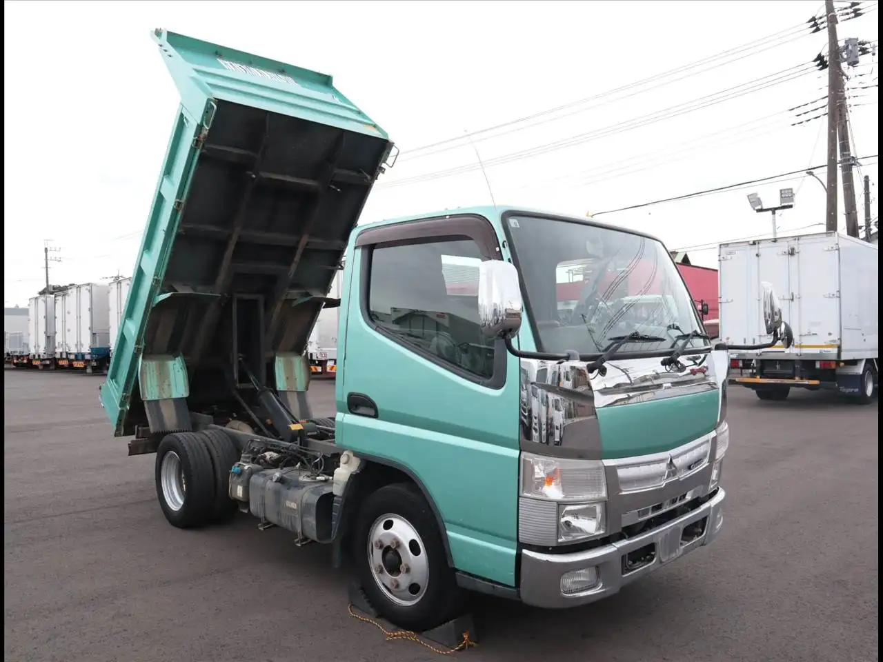 三菱 キャンター 小型 ダンプ 強化 TPG-FBA60の中古トラック画像2