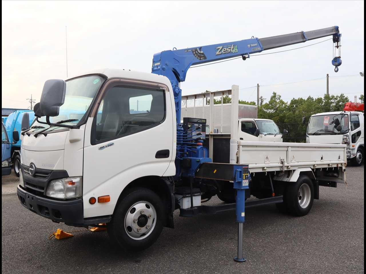 日野 デュトロ 小型 クレーン付 標準ロング