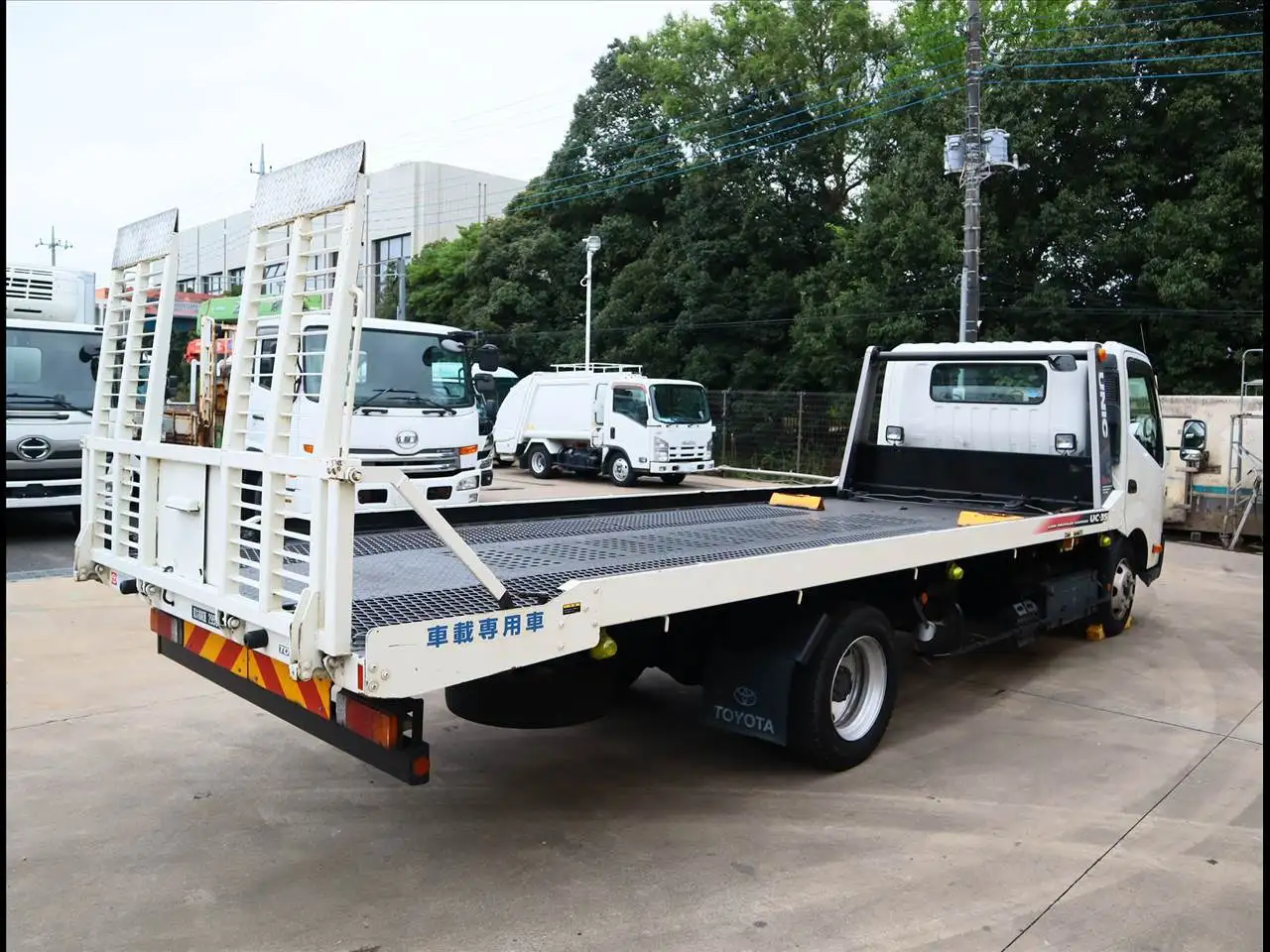 トヨタ トヨエース 小型 車両重機運搬 ラジコン ウインチの中古トラック画像3