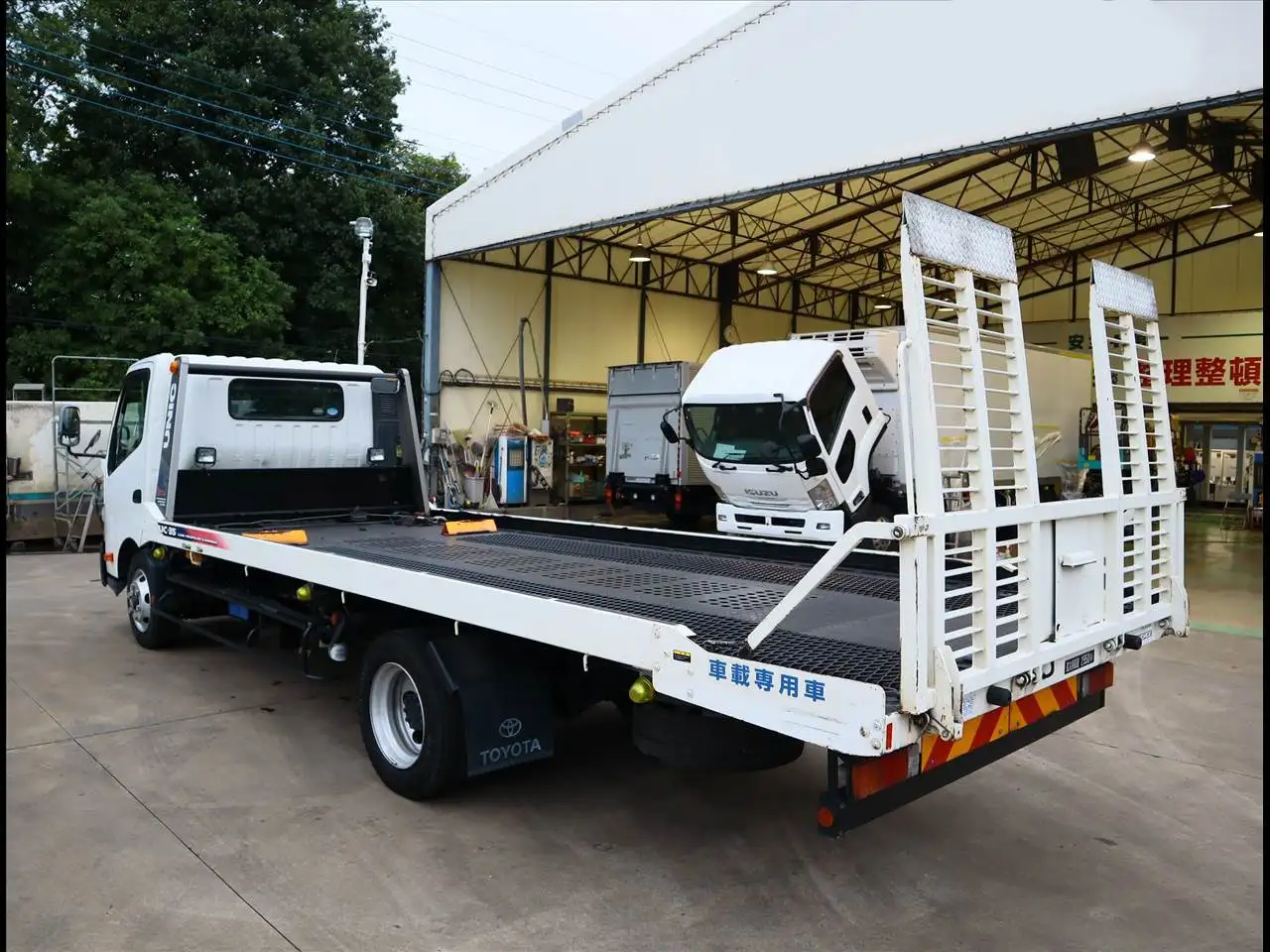 トヨタ トヨエース 小型 車両重機運搬 ラジコン ウインチの中古トラック画像4