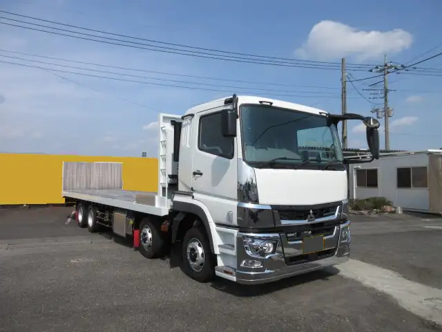 三菱 スーパーグレート 大型 車両重機運搬 ラジコン ウインチの中古トラック画像2