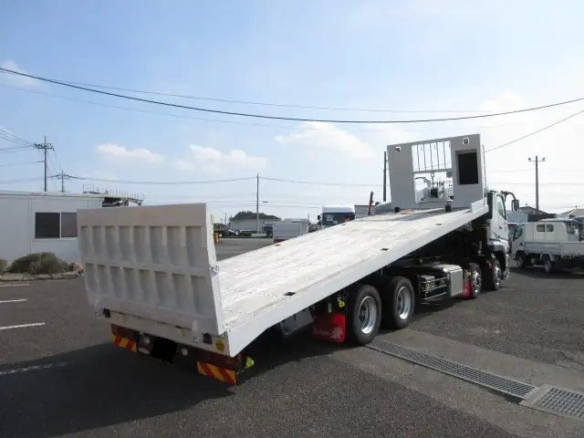 三菱 スーパーグレート 大型 車両重機運搬 ラジコン ウインチの中古トラック画像7