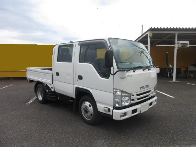 いすゞ エルフ 小型 平ボディ Wキャブ TRG-NJS85Aの中古トラック画像2