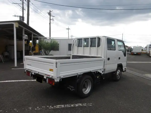 いすゞ エルフ 小型 平ボディ Wキャブ TRG-NJS85Aの中古トラック画像3