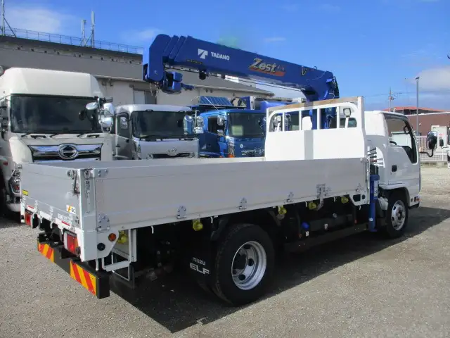 いすゞ エルフ 小型 クレーン付 アルミブロック 4段の中古トラック画像3