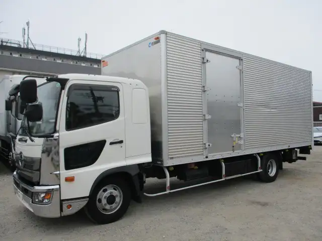 日野 レンジャー 中型/増トン アルミバン パワーゲート サイドドア の中古トラック【車両No.198674】