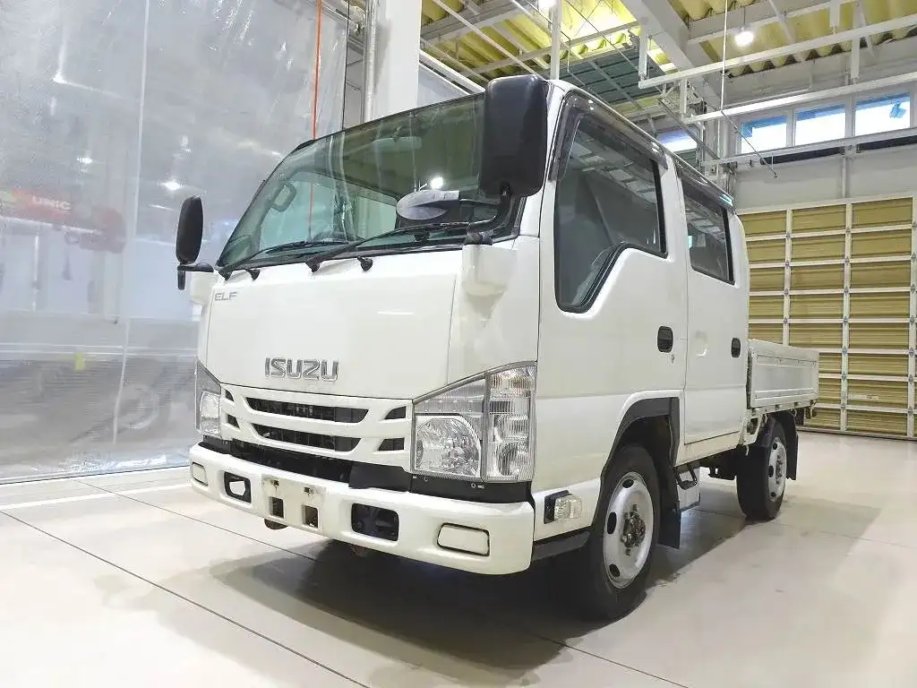いすゞ エルフ 小型 平ボディ Wキャブ TRG-NHS85A の中古トラック【車両No.198686】