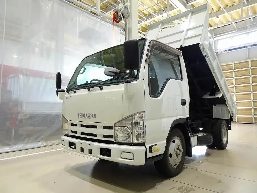 いすゞ エルフ 小型 ダンプ 強化 TKG-NKR85ANの中古トラック画像3