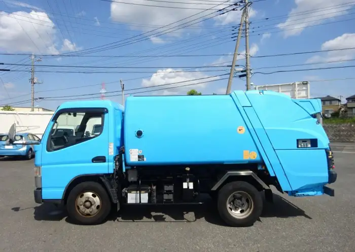 三菱 キャンター 小型 パッカー車 巻き込み式 回転ダンプ式の中古トラック画像7