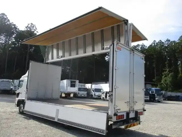 日野 レンジャー 中型/増トン ウイング ベッド TKG-FD7JLAAの中古トラック画像6