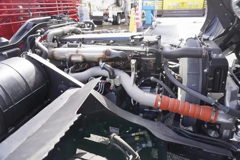 三菱 ファイター 中型/増トン 車両重機運搬 5段クレーン ラジコンの中古トラック画像19