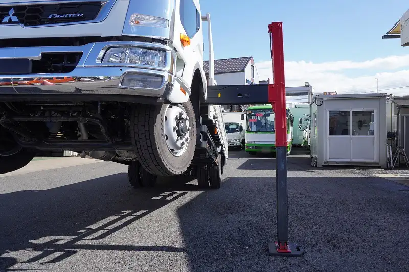 三菱 ファイター 中型/増トン 車両重機運搬 5段クレーン ラジコンの中古トラック画像10