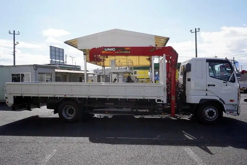 三菱 ファイター 中型/増トン 車両重機運搬 5段クレーン ラジコンの中古トラック画像2