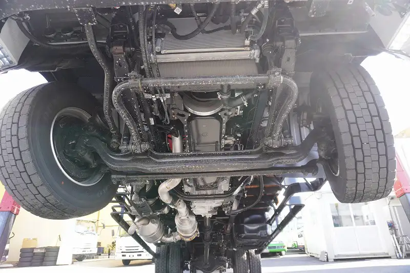 三菱 ファイター 中型/増トン 車両重機運搬 5段クレーン ラジコンの中古トラック画像18