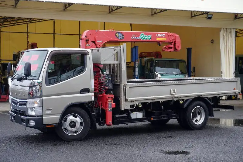 三菱 キャンター 小型 クレーン付 4段 ラジコン の中古トラック【車両No.198743】