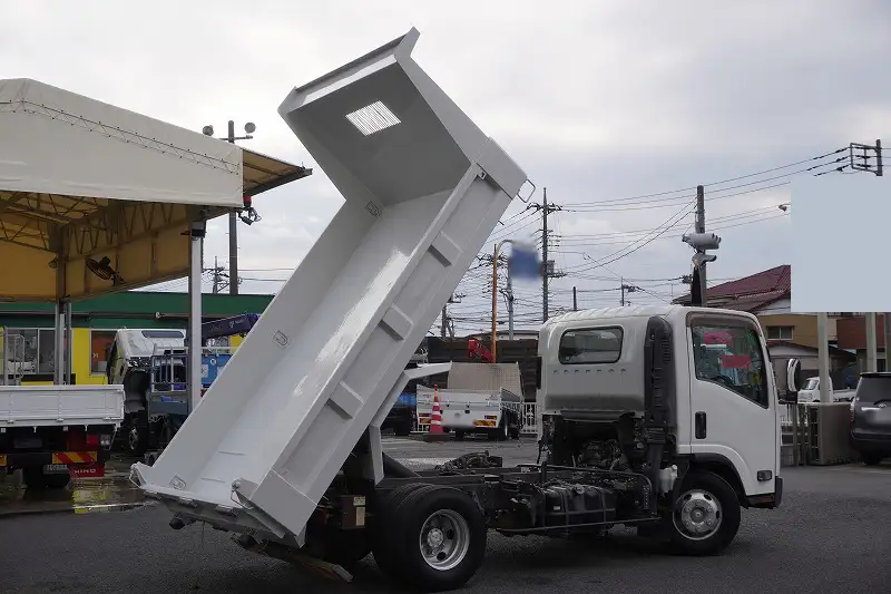 いすゞ エルフ 小型 ダンプ ローダー 強化の中古トラック画像4