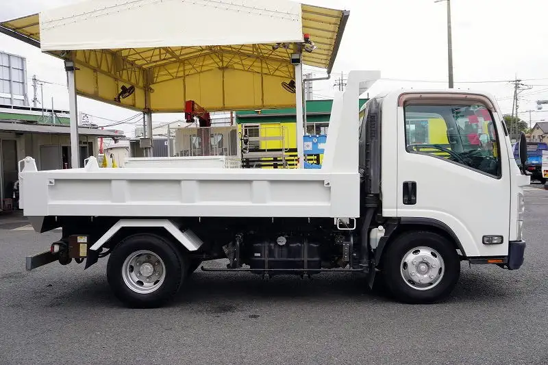 いすゞ エルフ 小型 ダンプ ローダー 強化の中古トラック画像2