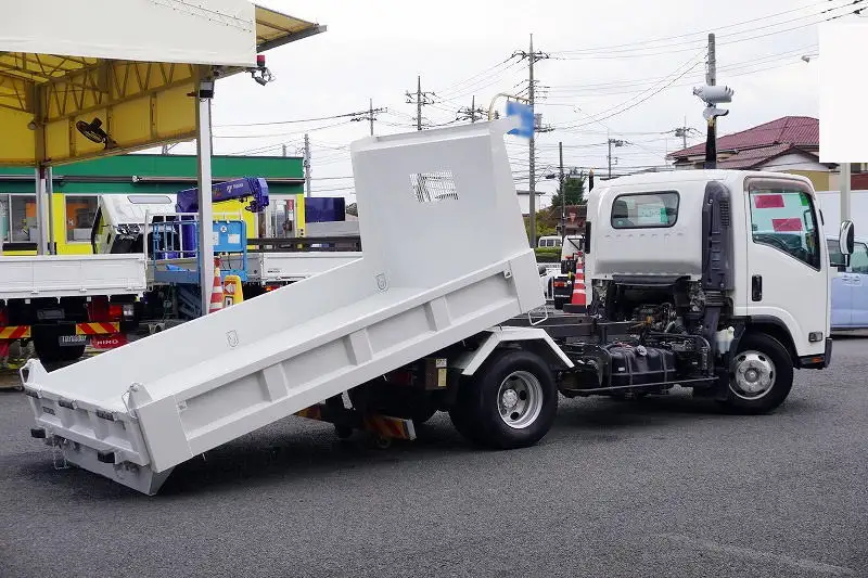 いすゞ エルフ 小型 ダンプ ローダー 強化の中古トラック画像5
