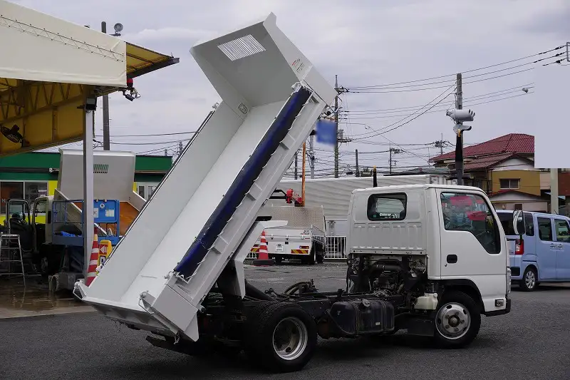 いすゞ エルフ 小型 ダンプ ローダー 強化の中古トラック画像4